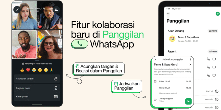WhatsApp Bisa Jadwalkan Panggilan hingga Angkat Tangan