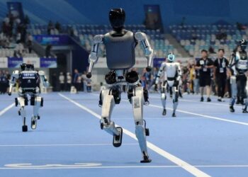 China Dominasi Olimpiade Robot Humanoid di Dunia