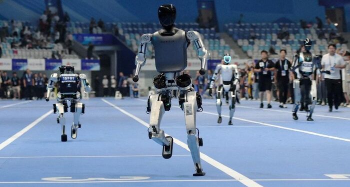 China Dominasi Olimpiade Robot Humanoid di Dunia