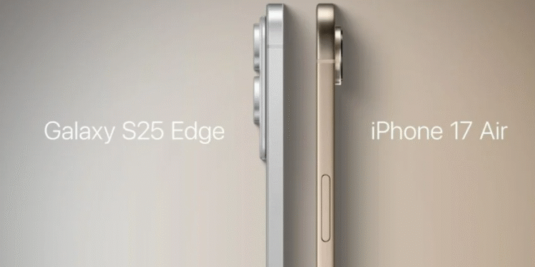 iPhone Air vs Galaxy S25 Edge: Duel Ponsel Tipis Paling Kece di 2025