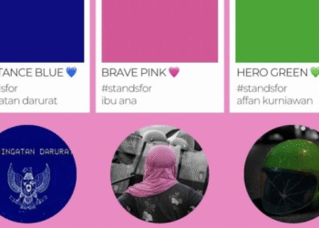 Viral! Ini Makna Tersembunyi di Balik Warna Pink dan Hijau dalam Gerakan 17+8 Tuntutan Rakyat