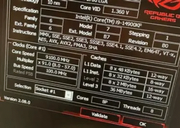 Prosesor Desktop Cetak Rekor Gila: Tembus 9,13 GHz!