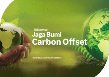Telkomsel Jaga Bumi: Tanam Pohon Cuma Pakai Poin!