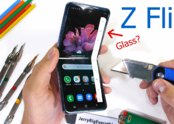 Layar Lipat Samsung Bisa Sembuh Sendiri dari Goresan, Beneran?