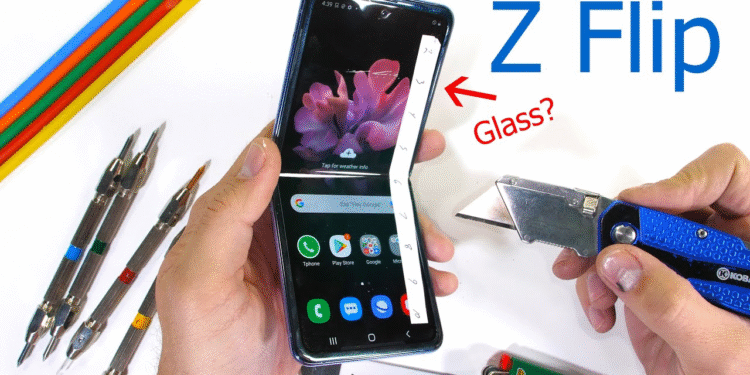 Layar Lipat Samsung Bisa Sembuh Sendiri dari Goresan, Beneran?