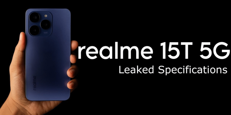 Realme 15T 5G: Ponsel Tipis Keren!