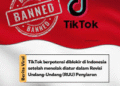 TikTok Diblokir 3 Hari di Indonesia, Ada Apa?