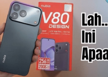 iPhone 17 Pro KW? Nubia V80 Design Kamera Panjang!