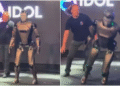 Robot Rusia: Sapa Penonton, Lalu Ambruk!