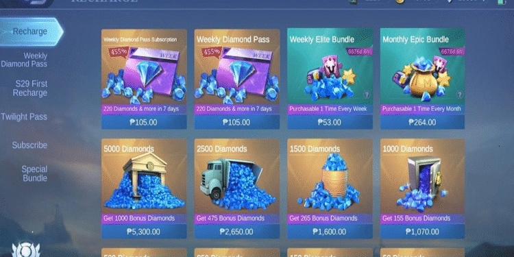 Diamonds MLBB 10 Detik Masuk, Siap Push Mythic