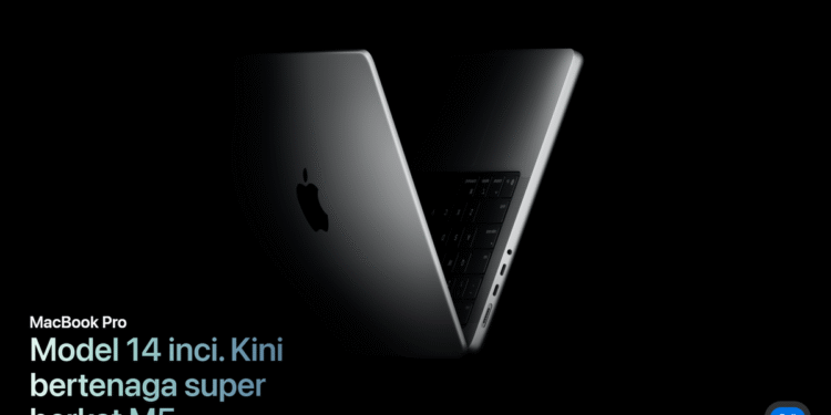 MacBook Pro Generasi Terbaru dengan Chip M5 Sudah Bisa Dibeli di Indonesia, Mulai Rp 28 Juta