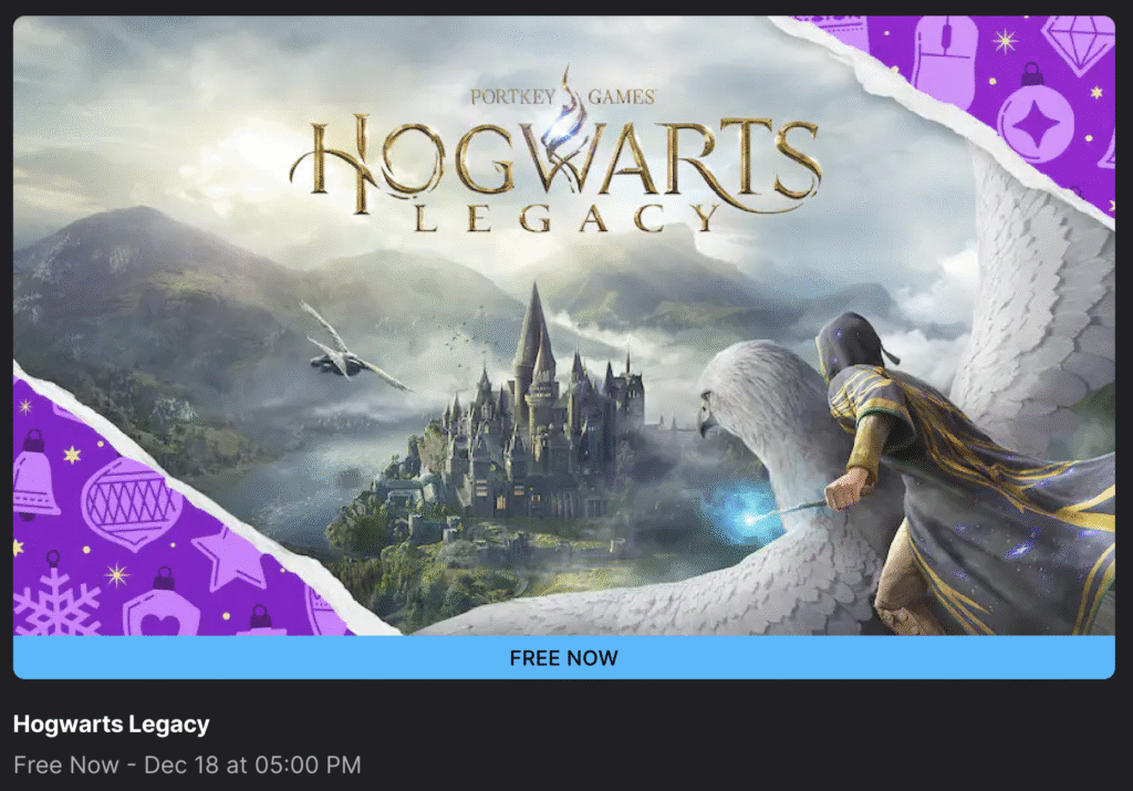 Epic Games Store Bagikan Hogwarts Legacy Gratis, Buruan Klaim!