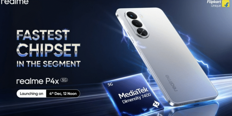 Realme P4x Resmi Rilis – HP 2 Jutaan Layar 144 Hz
