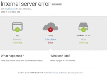 Cloudflare Down Lagi: Zoom & Canva Mati Total