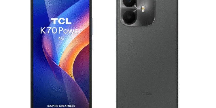 TCL K70 Power Bawa Baterai 6.500 mAh, Klaim Tahan 3 Hari & 1.000 Siklus Charge
