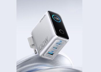 Charger 100W Anker Hadir dengan Layar Pintar, Pantau Daya dan Suhu Langsung