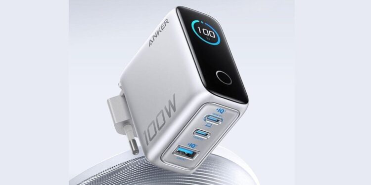 Charger 100W Anker Hadir dengan Layar Pintar, Pantau Daya dan Suhu Langsung