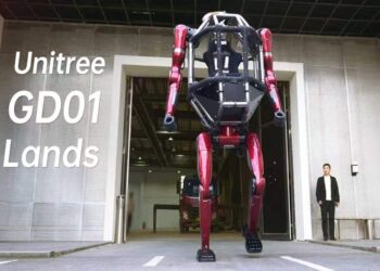 Harga Rp11 Miliar, Robot GD01 dari China Bisa Dikendarai Langsung oleh Manusia