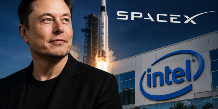 Valuasi Tembus Rp28.500 Triliun, SpaceX Kandidat Kuat Akuisisi Raksasa Chip Intel