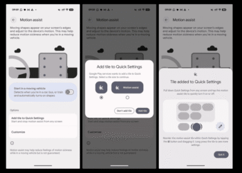 Google Perkenalkan Motion Assist untuk Android, Fitur Andalan Pengendali Mabuk Perjalanan