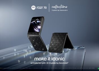 Motorola Razr with Crystals by Swarovski Resmi Meluncur, Ponsel Lipat dengan 35 Kristal Asli