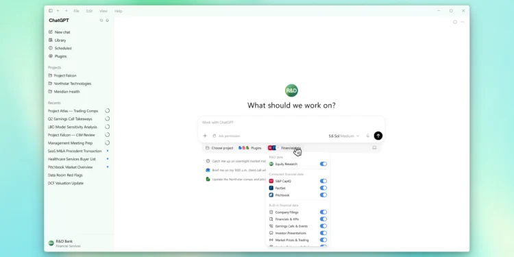Disokong GPT-6 Astra, OpenAI Hadirkan ChatGPT for Financial Service untuk Pasar Modal