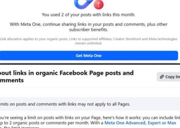 Mau Posting Banyak Link di Facebook Page? Pengelola Akun Kini Harus Berlangganan