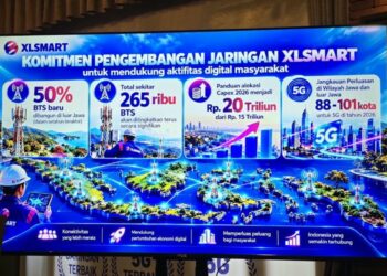 XLSmart Gelontorkan Rp 20 Triliun Demi Pemerataan Akses Digital Luar Jawa