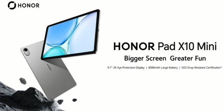 Honor Pad X10 Mini Tiba: Tablet Ramping Snapdragon 685 dengan Durabilitas Bintang Lima SGS