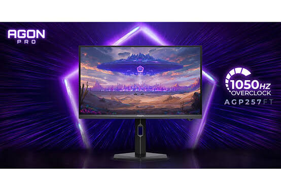 AGON Umumkan Monitor AGP257FT: Layar Gaming 1050Hz untuk Arena Kompetitif