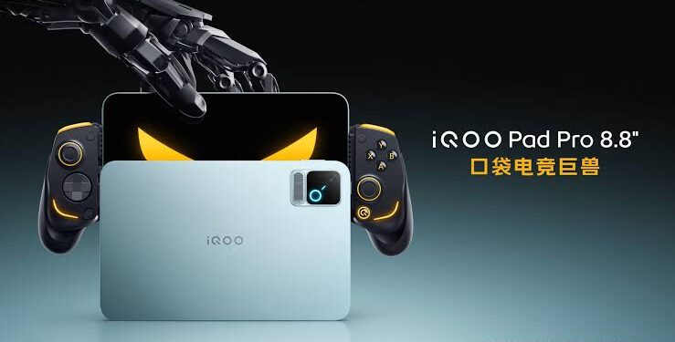 iQoo Pad Pro Bawa Layar 165 Hz dan Kipas Pendingin Internal, Sasar Segmen Gaming