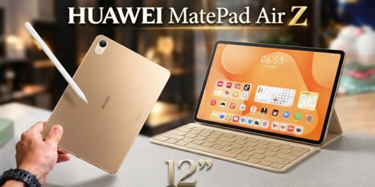 Resmi Dirilis, Huawei MatePad Air Z Tawarkan Layar PaperMatte dan Pengisian 66W